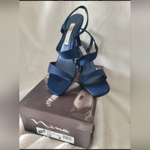 NINA Color Navy Sz 10 - Picture 4 of 10